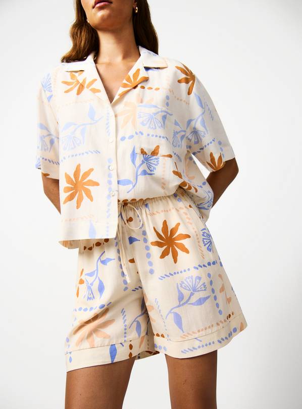 Holiday Patchwork Print Co-ord Shorts 14